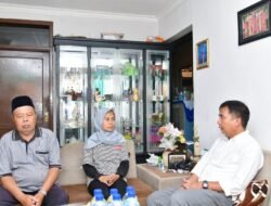 Bey Machmudin Takziah ke Rumah Syamsul Diana Ahmad, Korban TPPO di Kamboja