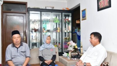 Bey Machmudin Takziah ke Rumah Syamsul Diana Ahmad, Korban TPPO di Kamboja