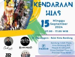 Pawai Kendaraan Hias Meriahkan Hari Jadi Ke-214 Kota Bandung