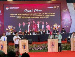 Ini Hasil Pengundian Nomor Urut Pilgub Jabar 2024, KPU Jabar Ajak Cagub-Cawagub Hadiri Deklarasi Damai