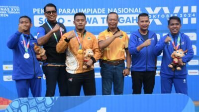 Bey Machmudin Beri Dukungan Langsung Atlet Jawa Barat di Peparnas 2024