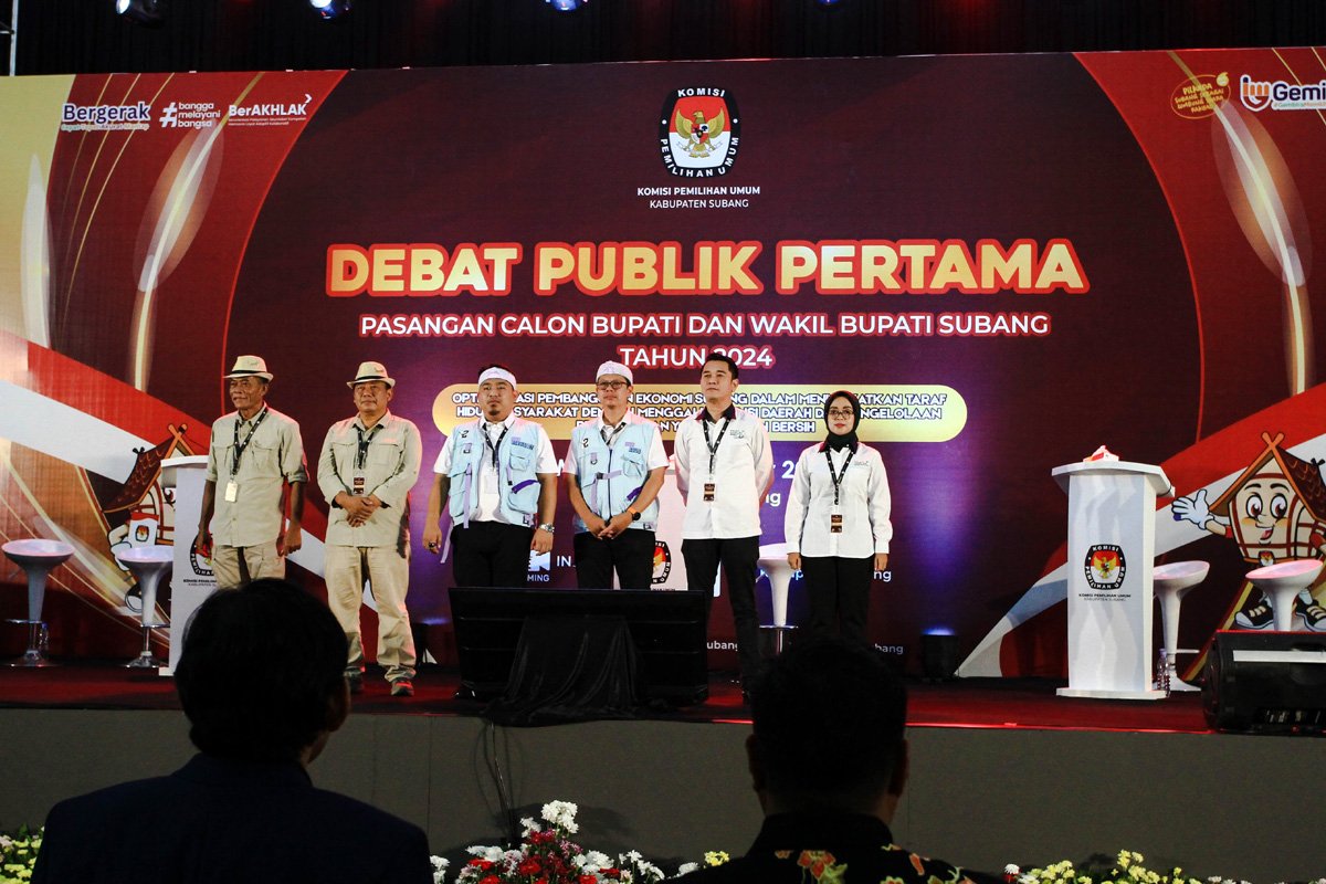 debat pilkada subang 2024