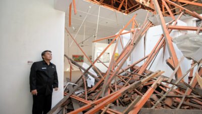 Gedung Pusat Kebudayaan Kota Bandung Roboh, Sekda Jabar Pastikan Segera Diperbaiki