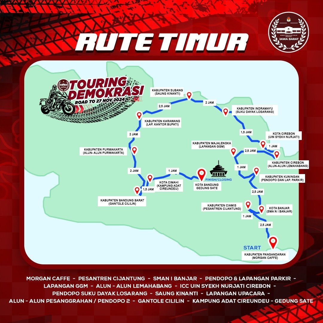 touring demokrasi kpu jabar