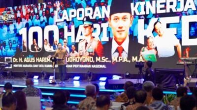 8 Bulan Bersama, Menteri AHY Tak Pernah Terbayang Jadi Keluarga Besar Kementerian ATR/BPN