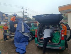 Baznas Tanggap Bencana Beri Bantuan kepada Warga Terdampak Banjir Bandang di Gununghalu KBB