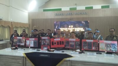Polres Cimahi Bongkar Sindikat Judi Online yang Dipromosikan Lewat Medsos