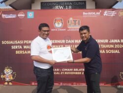 KPU Bersama IJTI Cimahi – KBB Gelar Sosialisasi Pilkada 2024 kepada Komunitas Senam dan Pegiat Seni