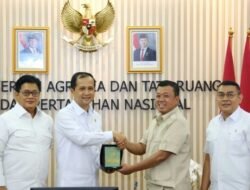 Menteri ATR/BPN dan Menteri Transmigrasi Sepakat Manfaatkan Tanah Terlantar untuk Transmigrasi