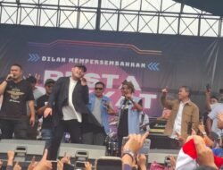 Pesta Rakyat King Nassar di Padalarang, Ajak Warga Coblos Pasangan DILAN