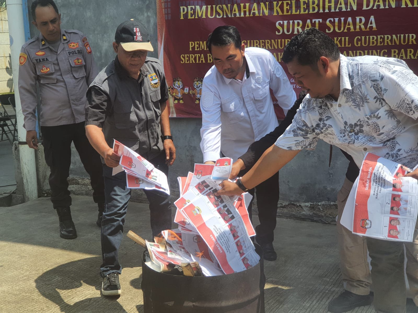 Surat Suara Rusak Pilkada