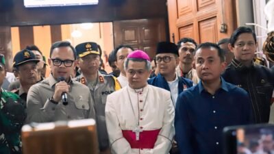 Wakil Menteri Dalam Negeri Bima Arya Apresiasi Natal di Kota Bandung