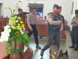 Jaga Keamanan Misa Natal, Polisi Lakukan Sterilisasi Gereja di Cimahi dan KBB