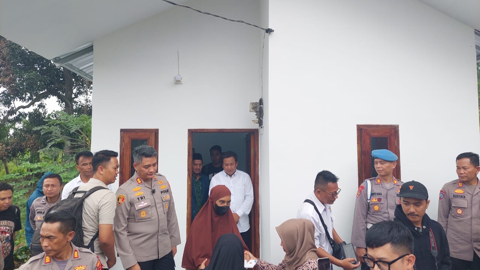 Polres Cimahi Rumah Rusak