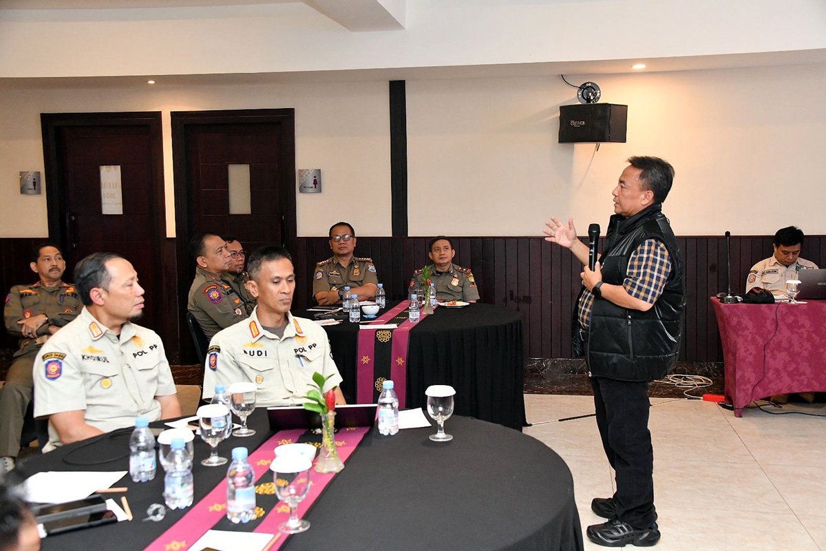 Sekda Jabar Satpol PP