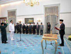 Bey Machmudin Lantik Soni Harison sebagai Pj Wali Kota Banjar