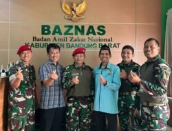 Pimpinan Baznas KBB Menerima Kunjungan Kasiter Pusdiklatpassus Batujajar