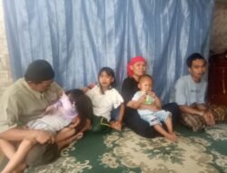 Miris, Keluarga dengan 8 Anak di Cikalongwetan KBB Tinggal di Rumah tidak Layak Huni