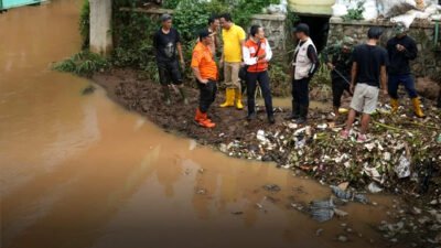 Banjir di Cimanggung Sumedang Berangsur Surut, BPBD Jabar Terus Lakukan Penanganan