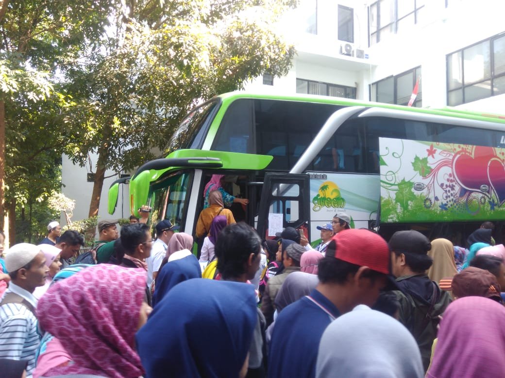 Mudik Gratis Dishub Cimahi