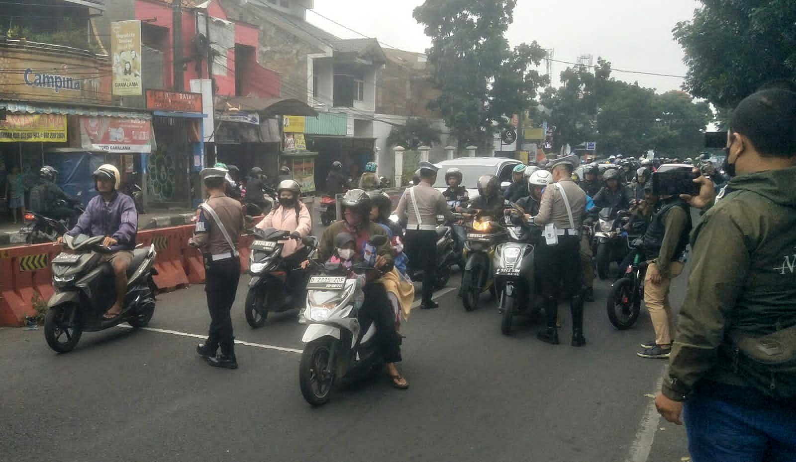 knalpot brong polres cimahi
