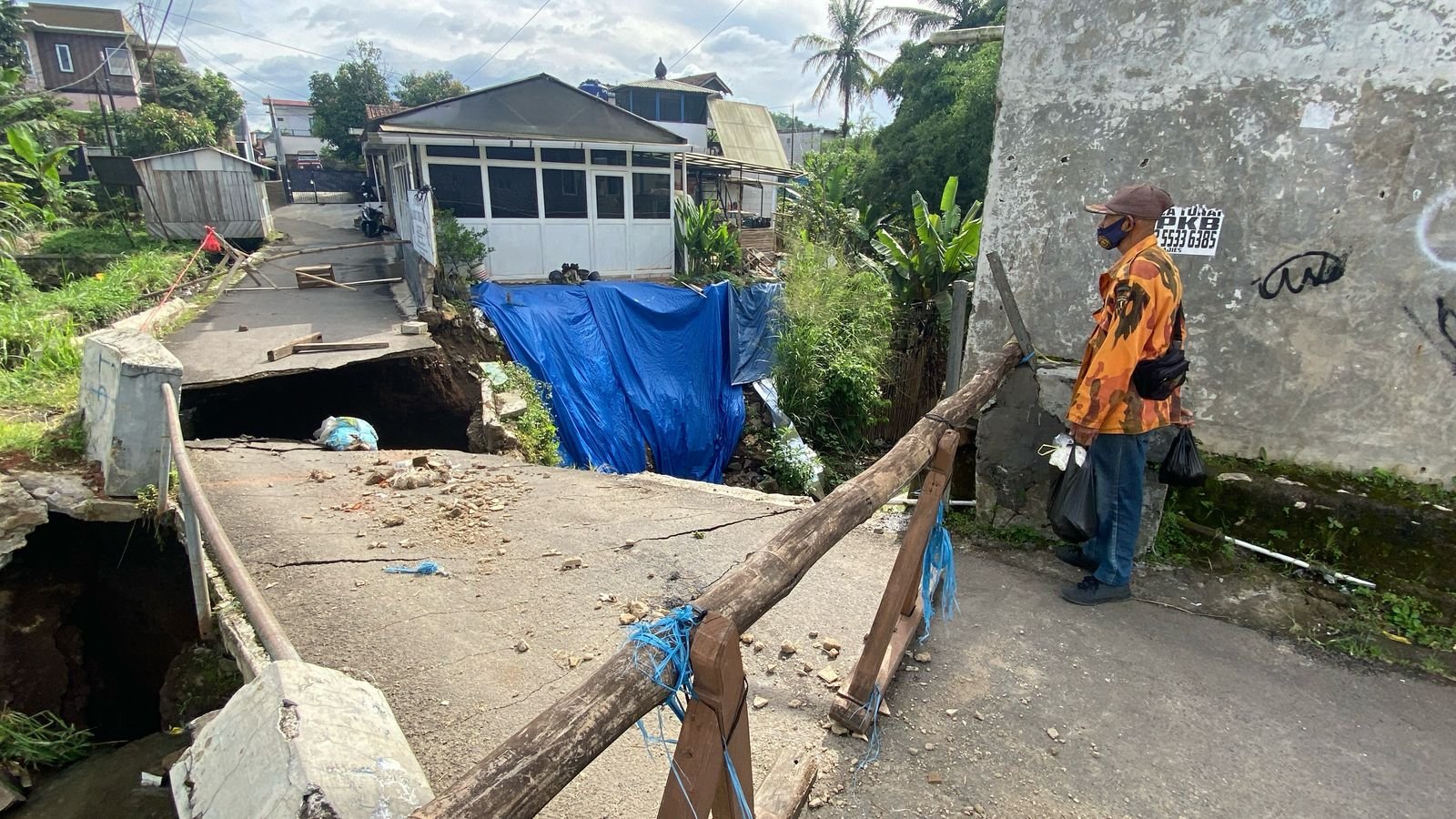 Jembatan Ambruk Padalarang KBB