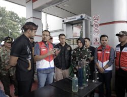 Sat Reskrim Polresta Bandung Cek Kualitas dan Kuantitas BBM di Jalur Mudik Lebaran