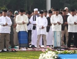 Gubernur Jabar Dedi Mulyadi Salat Idulfitri Bersama Ribuan Warga di Lapangan Gasibu