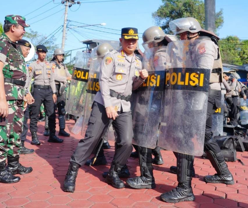 Polresta Bandung Hari Buruh