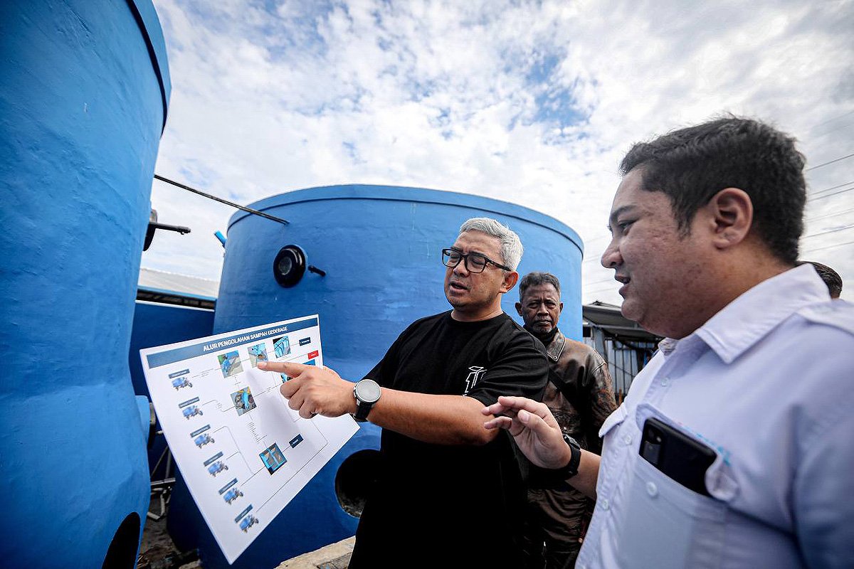Biodigester Pasar Gedebage