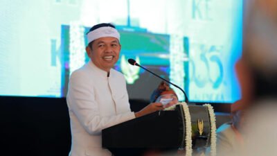 Dedi Mulyadi Luncurkan Kurikulum Nyaah ka Indung di Pendopo Kabupaten Garut