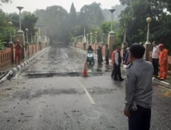 Perbaikan Selesai, Jalan Ambles di Depan Kantor Wali Kota Cimahi Bisa Dilalui Kendaraan