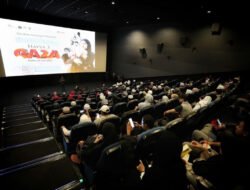 Nobar Film Hayya 3, Solidaritas Palestina Menggema di Mal Kota Bandung