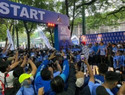 Ribuan Peserta Ikuti AHY Run 2025, Stimulus Masyarakat Hidup Sehat dengan Olahraga