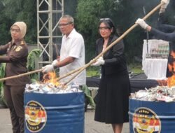 Komitmen Berantas Rokok Ilegal, Satpol PP KBB Dukung Penuh Aksi Pemusnahan 6,8 Juta Batang Rokok Ilegal oleh DJBC