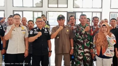 Siap Siaga Hadapi Bencana dan Jaga Ketertiban Desa, Satpol PP KBB Gembleng Satlinmas Cihampelas