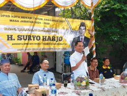 Anggota Komisi II DPRD Kota Bekasi Suryo Harjo Serap Aspirasi Warga Medan Satria