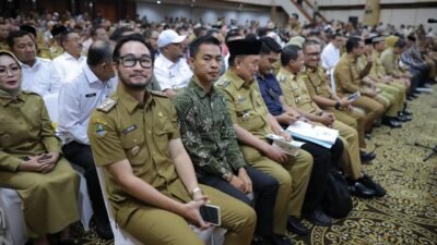 Hadiri Rakornas Mitigasi Kekeringan, Bupati Jeje Minta Pusat Bangun Irigasi di KBB