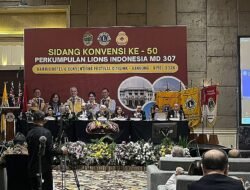 Konvensi Emas ke-50 Lions Indonesia di Bandung Pecahkan Rekor Peserta Terbanyak