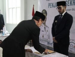 Eriska Hendrayana Resmi Jabat Pj Sekda Bandung Barat, Selama Ade Zakir Ibadah Haji