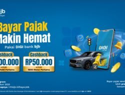 Bayar Pajak Kendaraan Makin Praktis dengan Promo Cashback DIGI bank bjb