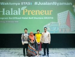Tokopedia, TikTok Shop, Kemenko PM, dan Kemenperin Fasilitasi Sertifikat Halal Ratusan UMKM di Jawa Barat